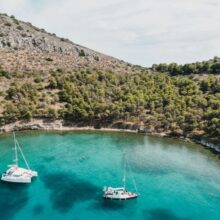 Griechenland Meer Küste Yoga