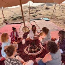 Kakao Zeremonie in der Wüste Kakao Zeremonie in der Wüste