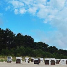Yoga Strand Strandkorb