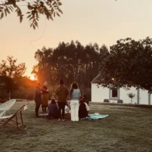 Entspannung Yoga Abend Sonnenuntergang